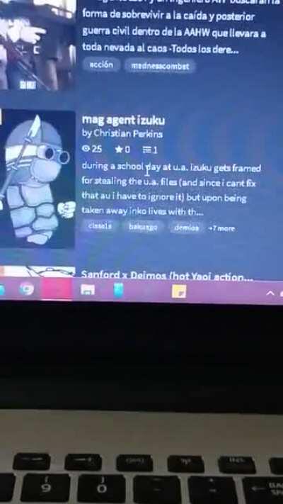 Wattpad was, interesting...