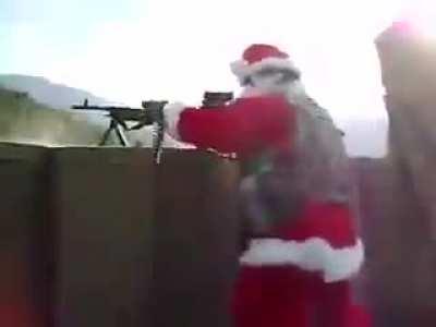 Blursed santa