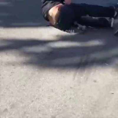 Guy eats shit hard, DoV?