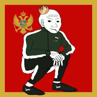 I know Squatting Slav culture isn't super Balkan but I had to include my Balkan brothers while creating my collection of 5,000 Squatting Slavs !