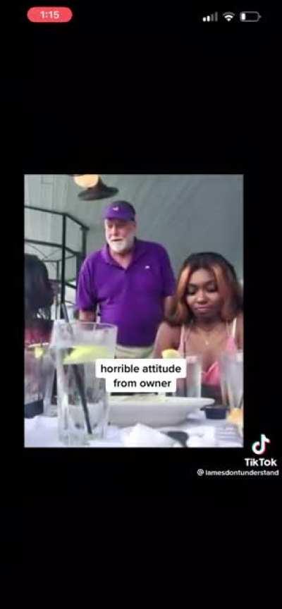 Refusing to pay for the food they claim they didn’t like, while filling their to go boxes