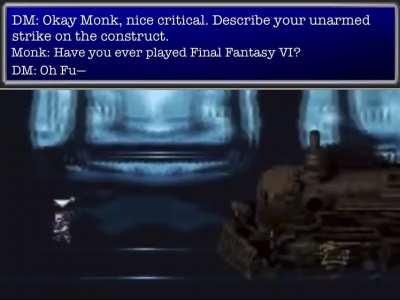 Perks of having a cool DM