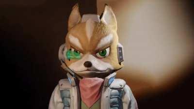 Fox when Andross respawns for the 1997th time and starts invading Lylat again (at least he gets a new entry):