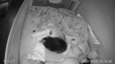 The Mom Thought the Baby Liked the Right Side of the Bed, so She Asked the Hubby to Switch Sides