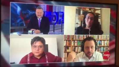 Invaden casa de Gibrán Ramírez mientras participaba en La Hora de Opinar