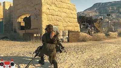 Venom Snake shows how to reload your rocket launcher like a BOSS