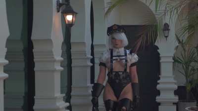 My 2B cosplay