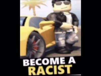 become a racist (racing fan)