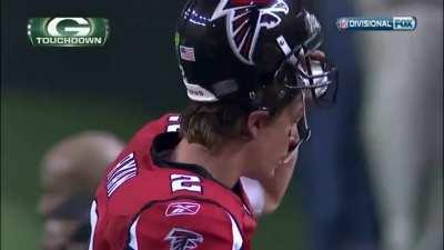 Highlight - Tramon Williams pivotal 70 yard interception return touchdown as time expires going into halftime, 2010 NFC Divisional game at Falcons (01/15/2011)