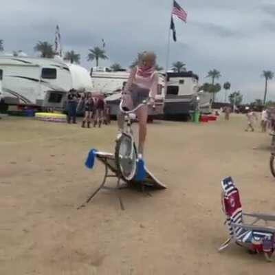 Alright, film this jump.... Oooof, I'm ok