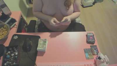 Nothing quite like watching me practice a Magic the Gathering deck