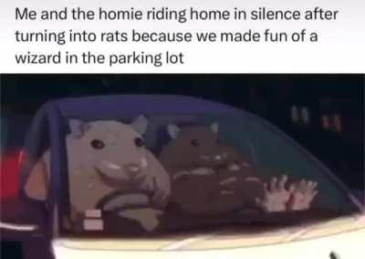 It was only a joke...