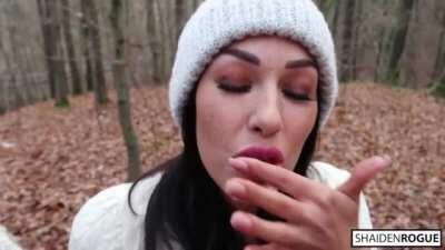 Shaiden Rogue Swallowing Cum