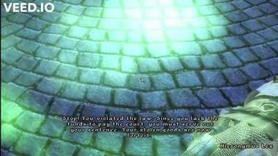 You violated the law