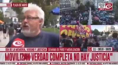 Manifestante del 24M: 