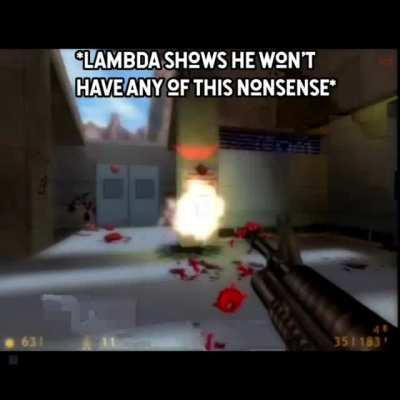 Gordon Freeman is a Lambda Male [Cringe OC]