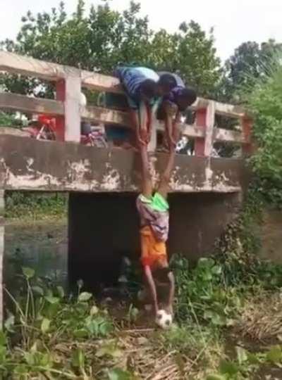 WCGW if try to catch in Mission Impossible style. 