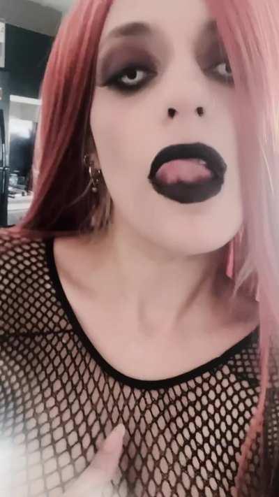 Imagine seeing your hot load dripping down my huge tits