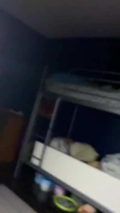 I walked into my little brothers room in the middle of the night