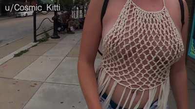 This top sure doesn't cover much of anything haha