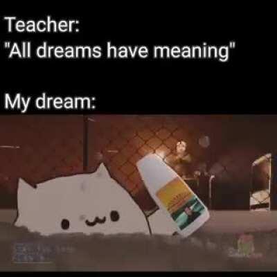 Dreaming is good