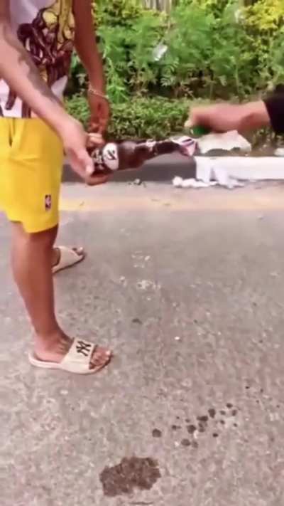 Those who burnt the parliament, boost it , circulate it , help police find these guys