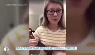 News anchor loses it.