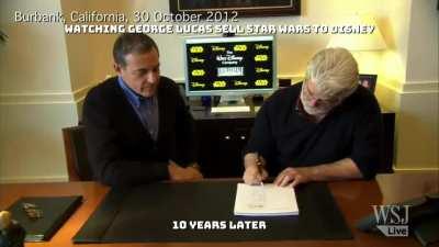 Watching George Sell Star Wars 10 Years Later