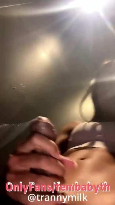 The only thing missing in this clip is my cock in her ass.