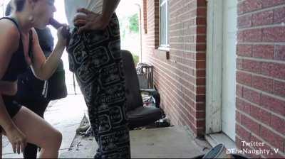 When the neighbor finds out you have a big cock