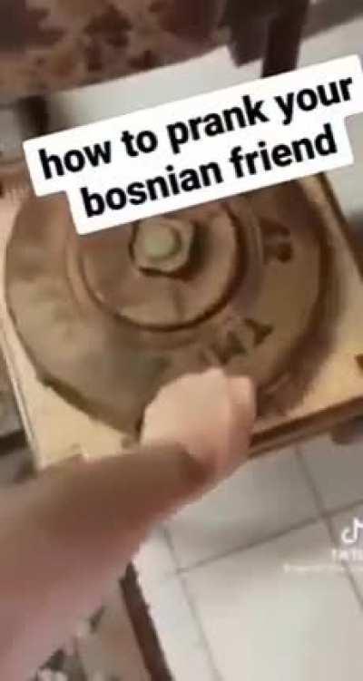 Bosnian prank