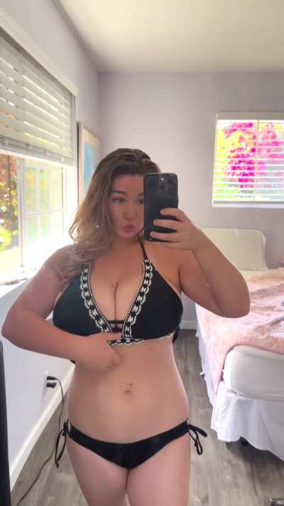 Today someone told me my boobs are so big they can bend time and space  