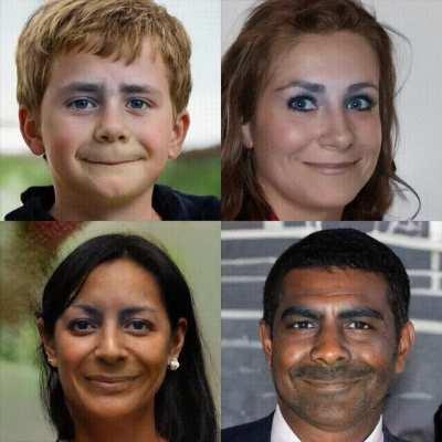 Using a GAN to manipulate face expression