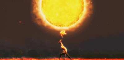 you can make it your wallpaper.