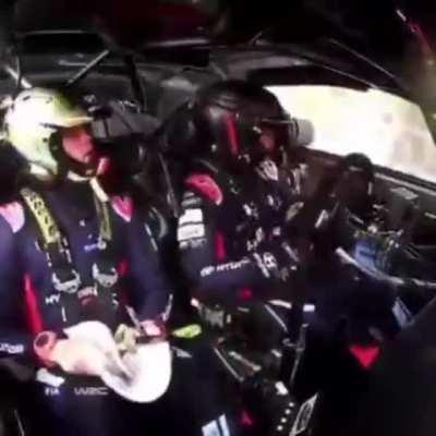 Rally cars are pretty safe