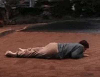 Me accidentally playing with my sons cursed loadouts (with Survivor perk) and shuffling to pick up the trophy from the guy I just traded kills with. Only 999 more to go!!!