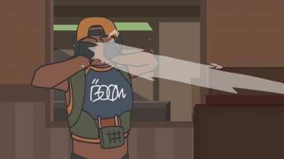 Yoru players be like - Credit : youtube/ Keybee Animation