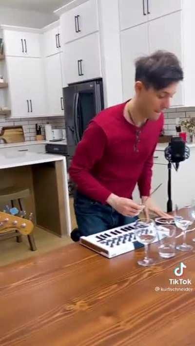 He makes music in every object