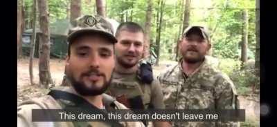 Our Warriors cheerful singing about Kherson offensive 😁. / — @Gerashchenko_en @VolodymyrZolkin