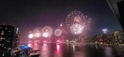4th of July Fireworks from Macy's and the ESB