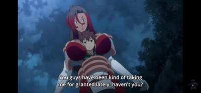 I waaaannnnnt Henry to watch Konosuba... He'll love it