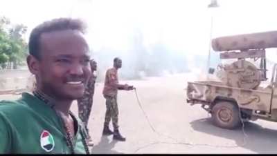 SAF attacking enemy positions