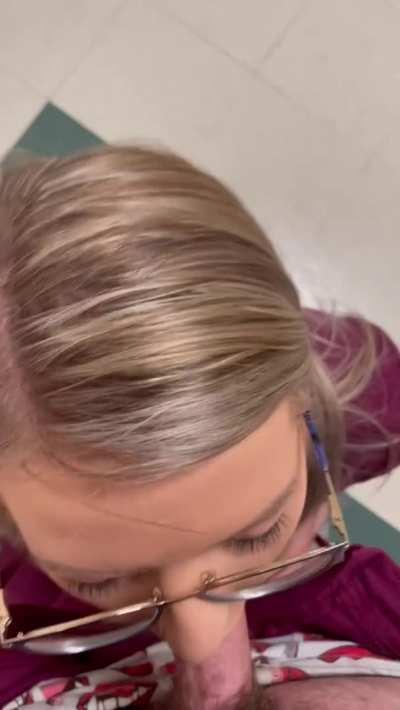 Nurse Mae will keep sucking it as long as you need 🤤