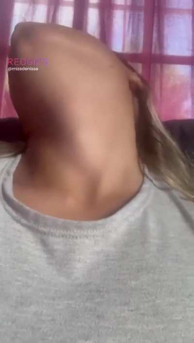 I can imagine your hands caressing my neck right now