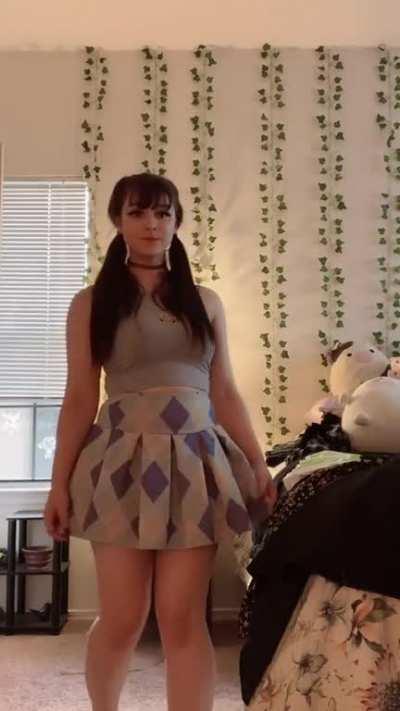 I bought some great dresses/skirts today :)