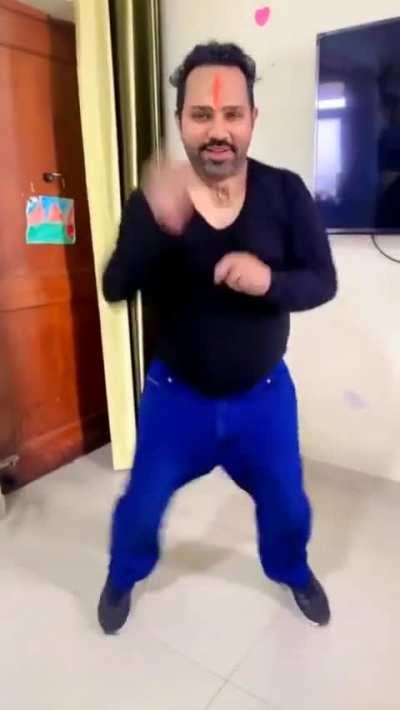 Rohit Sharma in every match against every good bowler!