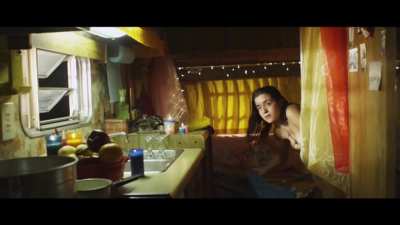 Paulina Gaitán butt and sideboob in Donde corre el agua (2017)