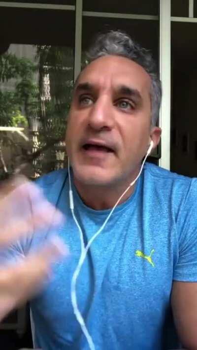 Perfect response from Bassem Youssef