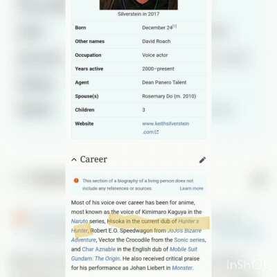 So, I did a little research on Zhongli's English voice actor...