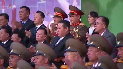 North Korean military propaganda demonstrations